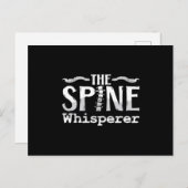 Chiropractic The Spine Whisperer Chiropractor Briefkaart (Voorkant / Achterkant)