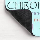 Chiropractic Words Mousepad Muismat (Hoek)