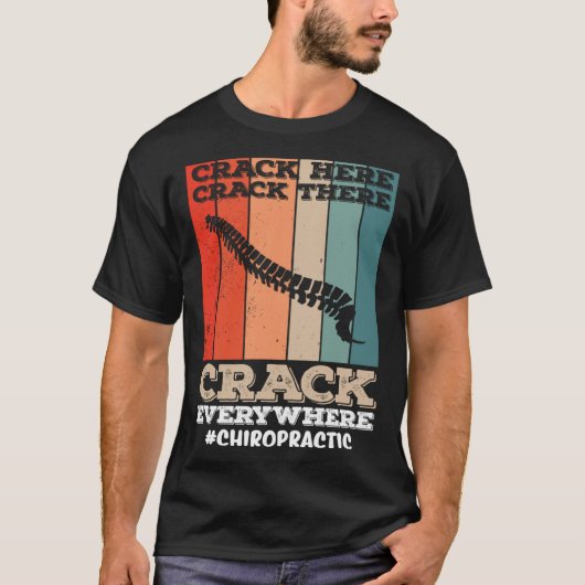 chiroPracticus spinale aanpassing ChiroPRACTICAL T-shirt (Voorkant)