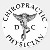 Chiropractie Artsen Logo Stickers (Voorkant)