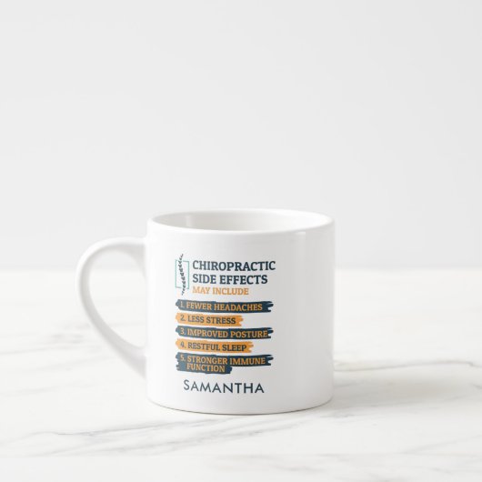 Chiropractie Bijwerkingen Coworker Naam Espresso Kop (Links)