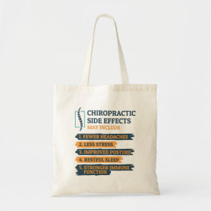 Chiropractie Bijwerkingen Grappige Chiropractor Gr Tote Bag
