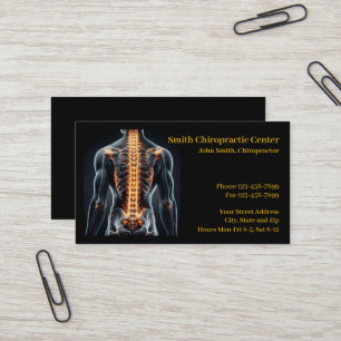 Chiropractie Chiropractie Kliniek Visitekaartje