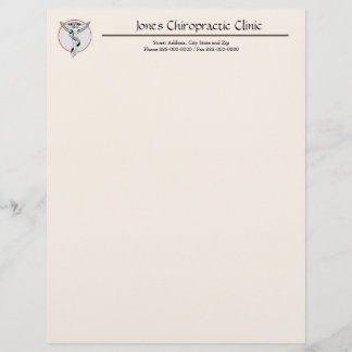 Chiropractie Chiropractor Letterhead Briefhoofd