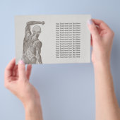 Chiropractie Chiropractor Massage Spa Therapeut Flyer (Hand)