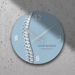 Chiropractie Chiropractor Ruggengraat Anatomie Art Ronde Klok<br><div class="desc">Chiropractie Chiropractor Ruggengraat Anatomie Art Blauwe klokken.</div>