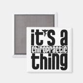 Chiropractie ding magneet (Voorkant / Achterkant)