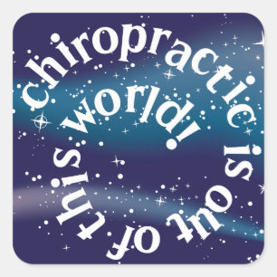 Chiropractie Is Uit Deze Wereld Kinder Stickers