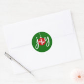 Chiropractie Kerst stickers (Envelop)