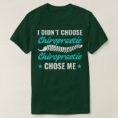 Chiropractie koos me grappige chiropractor student t-shirt (Design voorkant)