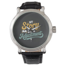 Chiropractie Student Motivatie Spine Quote Horloge