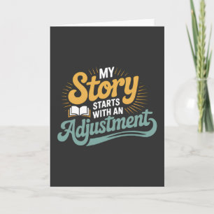 Chiropractie Student Motivatie Spine Quote Kaart