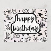 Chiropractie Verjaardag Briefkaart, Chiropractie Briefkaart (Voorkant)