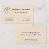 Chiropractie Visitekaartje (Voorkant / Achterkant)