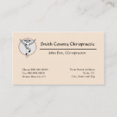 Chiropractie Visitekaartje (Voorkant)