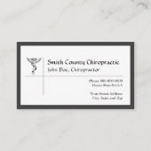 Chiropractie Visitekaartje (Voorkant)