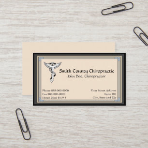 Chiropractie Visitekaartje