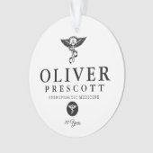 Chiropractisch Afstuderen | Pensionering Ornament (voorkant)