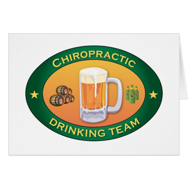 Chiropractisch Drink team (Voorkant Horizontaal)