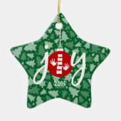 Chiropractisch kerstcollecteerbaar sieresje keramisch ornament (Voorkant)