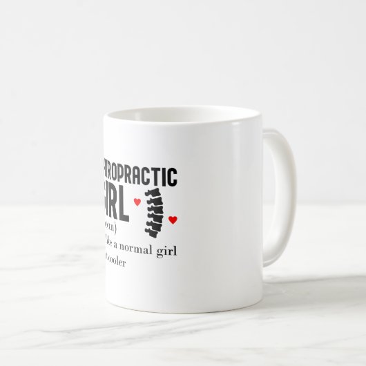 Chiropractisch Koffiemok (Voorkant rechts)