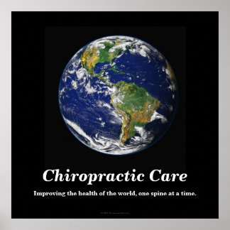 Chiropractisch Poster: Verbetering van de gezondhe Poster