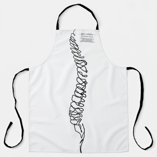 Chiropractisch professional chiropractor chiro schort (Voorkant)