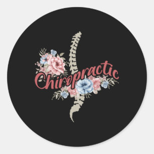 Chiropractisch Ronde Sticker
