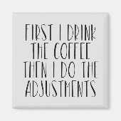 Chiropractische aanpassing, Chiropractic Gift, Chi Magneet (Voorkant)