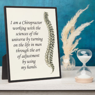Chiropractische aanpassing per hand statief fotoplaat