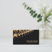 Chiropractische afdeling voor medische zorg visitekaartje (Staand voorkant)