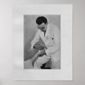 Chiropractische  afdruk voor aanpassing van extrem poster (Voorkant)