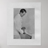 Chiropractische afdruk voor aanpassing van extrem poster (Voorkant)