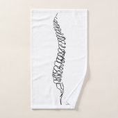 Chiropractische Anatomie Orthopedisch arts Bad Handdoek (Handdoek)