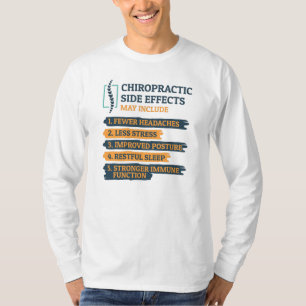 Chiropractische bijwerkingen Funny Chiropractor T-shirt