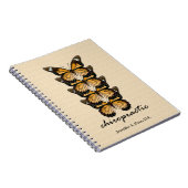 Chiropractische Butterflies-laptop Notitieboek (Rechterzijde)