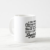 Chiropractische echt geweldige Chiropractor Spine  Koffiemok (Voorkant links)