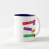 Chiropractische eerste Mok (Voorkant rechts)