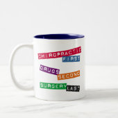 Chiropractische eerste Mok (Links)