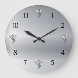 Chiropractische Emblem Chiropractor Large Clock Grote Klok