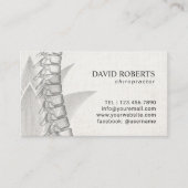 Chiropractische en Acupunctuur Spine Lotus Appoint Afsprakenkaartje (Voorkant)