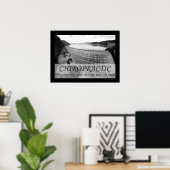 Chiropractische geneest het lichaam citeert Gezegd Poster (Thuiskantoor)