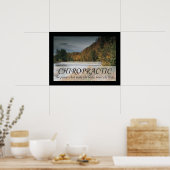 Chiropractische geneest het lichaam citeert Gezegd Poster (Keuken)