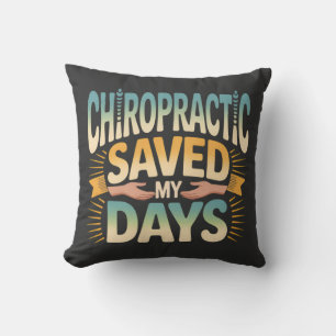 Chiropractische genezing en rugpijnverlichting kussen