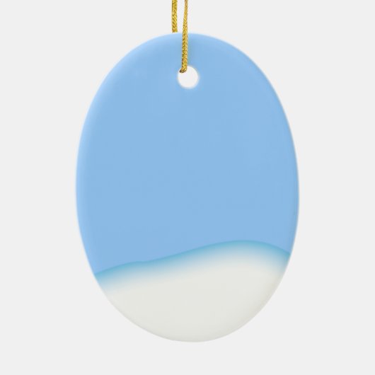 Chiropractische kerstboomversiering keramisch ornament (Achterkant)