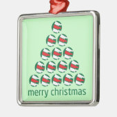 Chiropractische kerstboomversiering metalen ornament (Links)