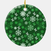 Chiropractische kerstversiering keramisch ornament (Achterkant)