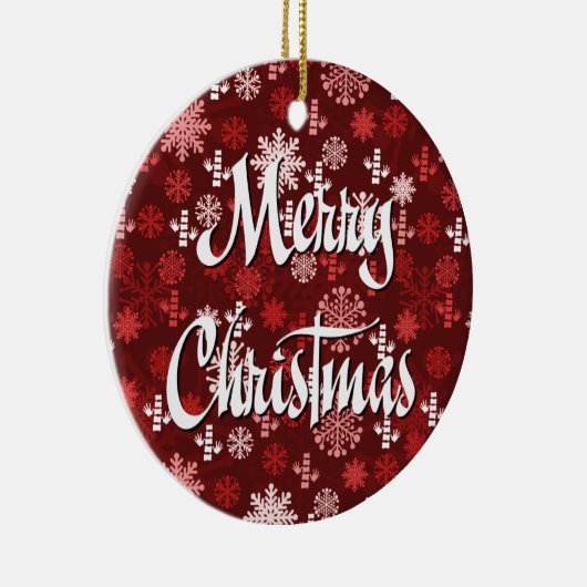 Chiropractische kerstversiering keramisch ornament (Rechts)