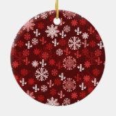 Chiropractische kerstversiering keramisch ornament (Achterkant)