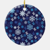 Chiropractische kerstversiering keramisch ornament (Achterkant)